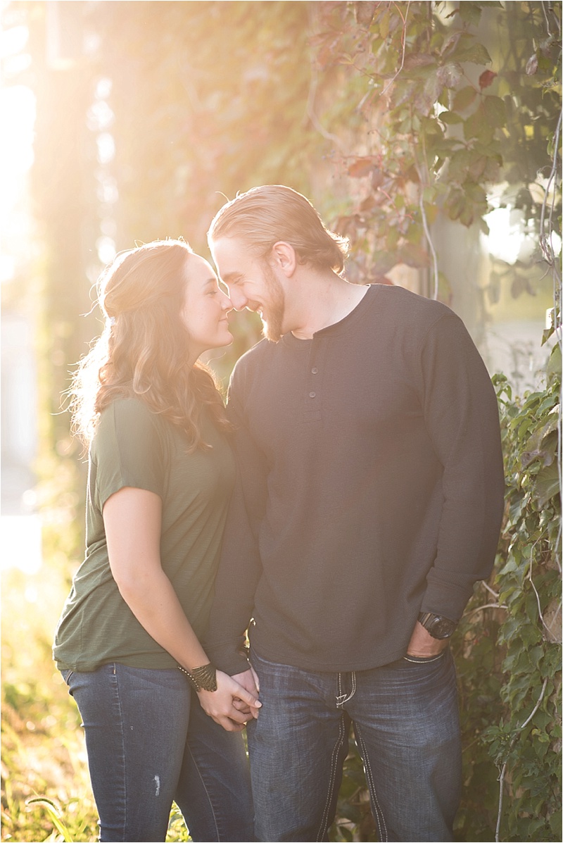 Fall engagement photography session