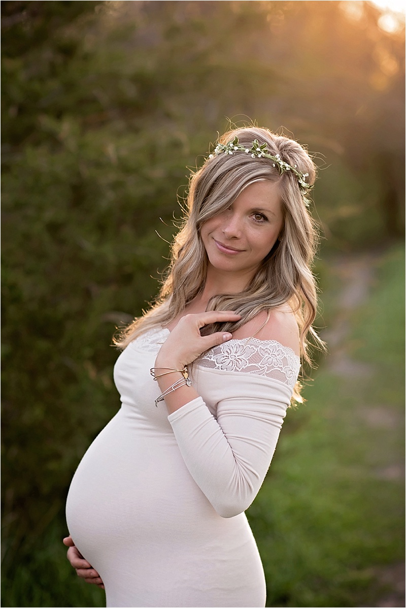 Ethereal Maternity Session at Sunset | Kate Jones Studios | Sioux Falls, SD