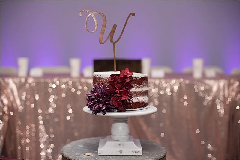 red velvet wedding cake