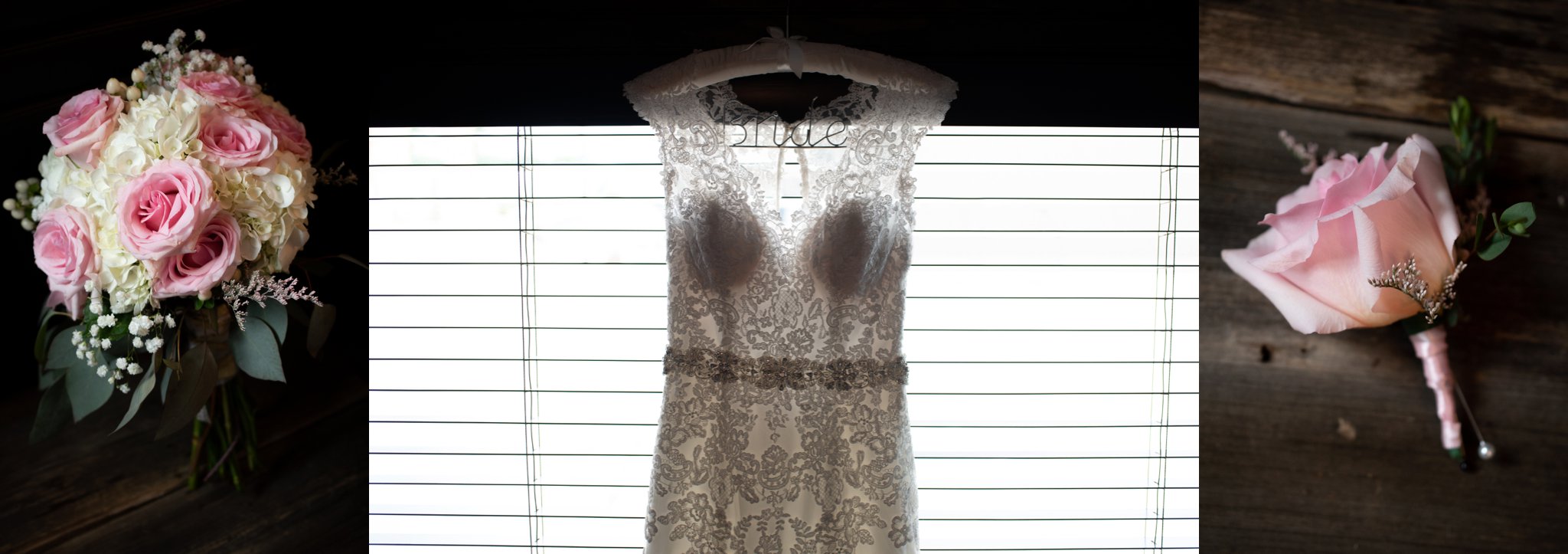 lace v neck wedding dress with rhinestone belt