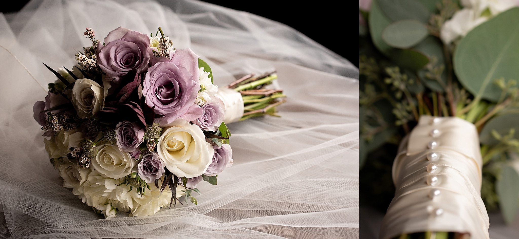 lavender rose bridal bouquet