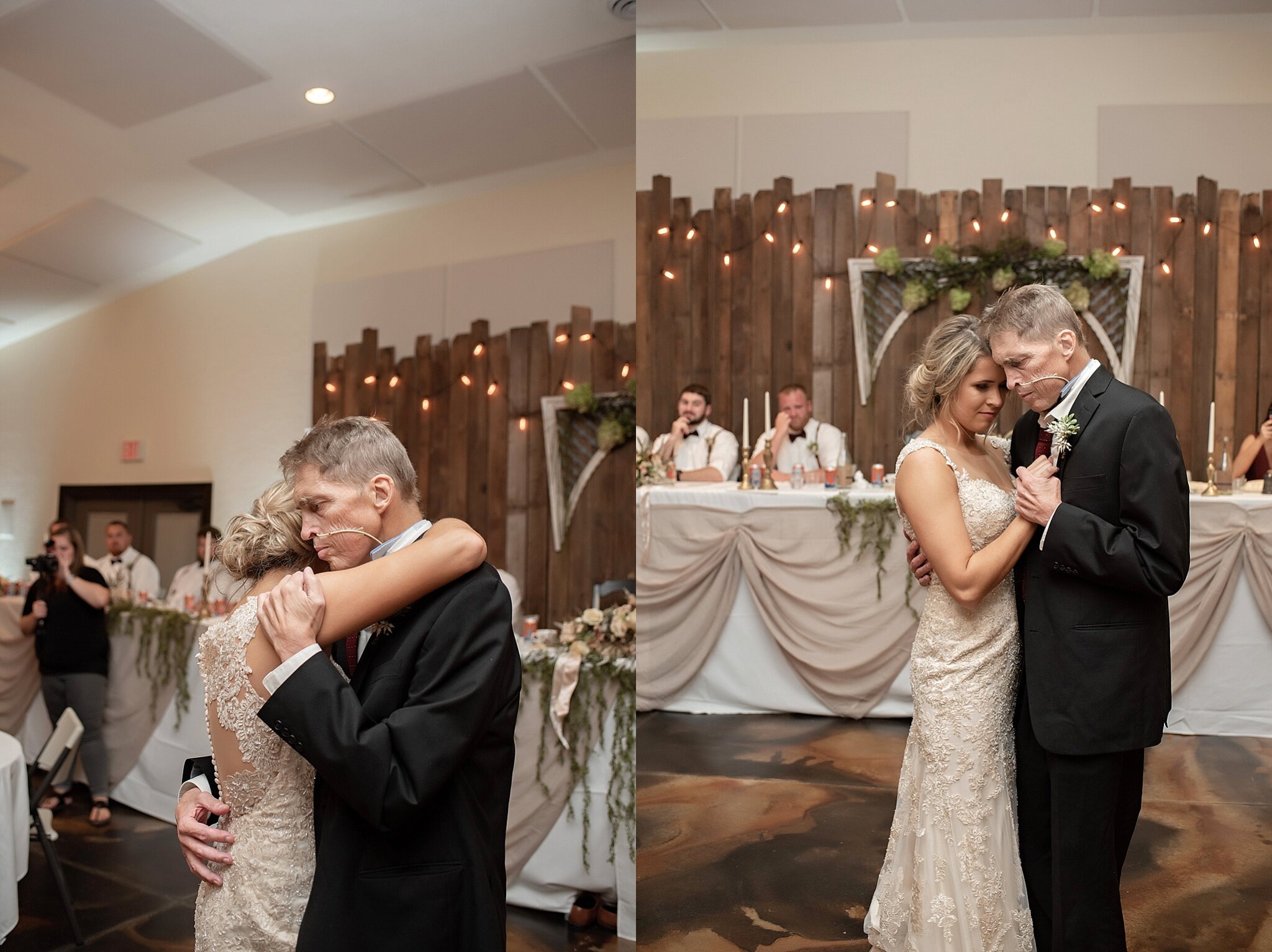 bride first dance with terminally ill father