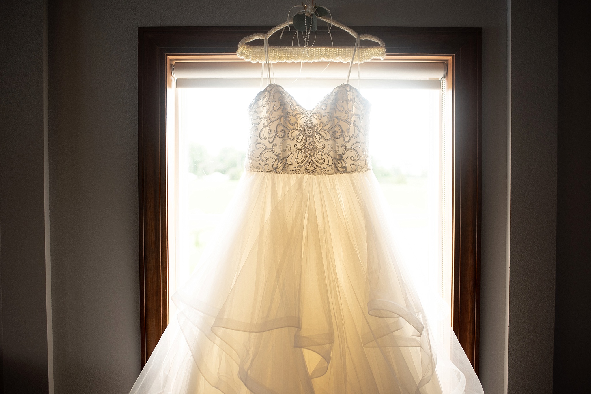 dreamy ball gown for bride multiple layers