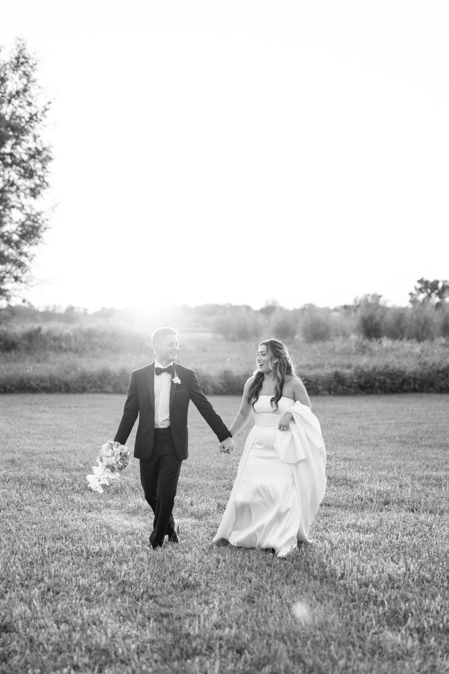 Couple wedding portrait at The Atrium at Blue Haven